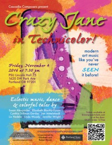 Crazy Jane in Technicolor Poster